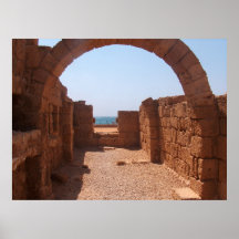 costal ruins poster