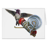 0 - A Costa's Hummingbird hovers just beyond a bird feeder that's been attached to your window. A neat painting with a new way to look at hummingbirds: Sizes  Available colors: 0