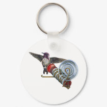 Costas Hummingbird at the Bird Feeder keychains by tshirtdart Costas Hummingbird at the Bird Feeder keychains