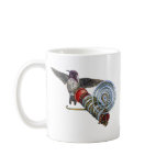 basic_mug - A Costa's Hummingbird hovers just beyond a bird feeder that's been attached to your window. A neat painting with a new way to look at hummingbirds: Sizes  Available colors: white