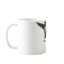 Costas Hummingbird at the Bird Feeder mugs