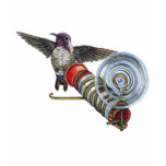 ladies_fitted_babydoll - A Costa's Hummingbird hovers just beyond a bird feeder that's been attached to your window. A neat painting with a new way to look at hummingbirds: Sizes s,m,l,xl Available colors: white