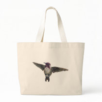 Costa's Hummingbird Canvas Bag