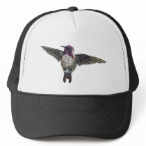 Costa's Hummingbird hats by tshirtdart Costa's Hummingbird hats