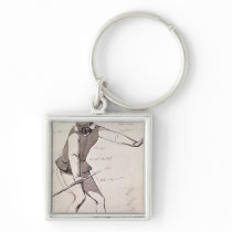 Costume design for an Acrobat Key Chains