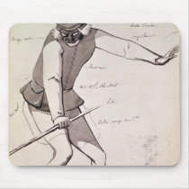 Costume design for an Acrobat Mouse Pads