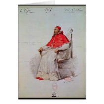 Costume design for the Pope Clement VII Card