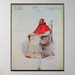 Costume design for the Pope Clement VII Poster