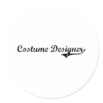 Costume Designer Professional Job stickers