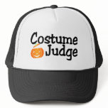 Costume Judge Pumpkin Mesh Hat