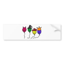Costume Party bumper stickers
