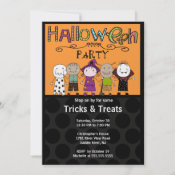 Costume Party Halloween Party Invitation invitation