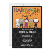 Costume Party Halloween Party Invitation invitation