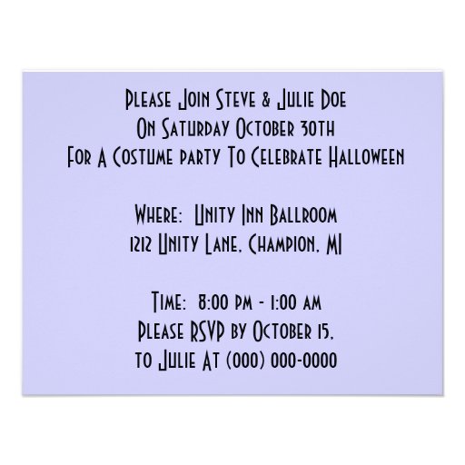 Costume Party Masquerade Ball Harlequin Invitation