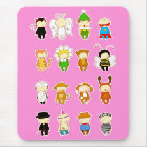 costume party mousepads