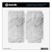 Costume study by Gustav Klimt LG Optimus 2X Decal