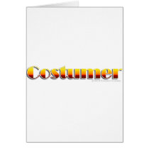 Costumer (Text Only) Cards