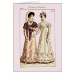 Costumes Parisiens 1821 Fashion Plate cards