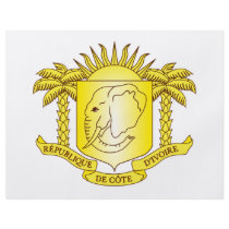 Côte d'Ivoire Coat of Arms Personalized Flyer