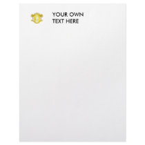 Côte d'Ivoire Coat of Arms Letterhead Template