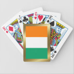 Cote d'Ivoire Flag Playing Cards playing cards