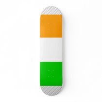 Cote Divoire Flag skateboards by coolcountry Cote Divoire Flag skateboards