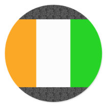 Cote Divoire Flag stickers