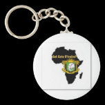 "Côte d'Ivoire" Flag T-Shirt  And Etc Keychains