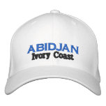 Côte d'Ivoire, Ivory Coast hat embroidered hats