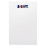 Côtes-d'Armor, Bretagne &amp; France flags Stationery Design