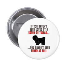 Coton de Tulear Button
