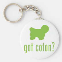 Coton de Tulear Key Chains