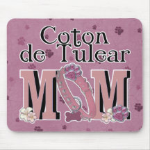 Coton de Tulear MOM Mousepads