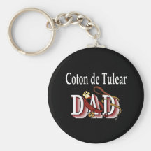 Coton de Tulear Tranz Keychain