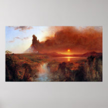 Cotopaxi, Ecuador by Frederic Edwin Church Posters