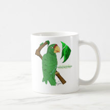 Cotorra Puertorriqueña/Puerto Rican Parrot Mugs