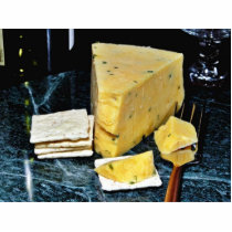 Cotswold Double Gloucester Cheese photo sculptures