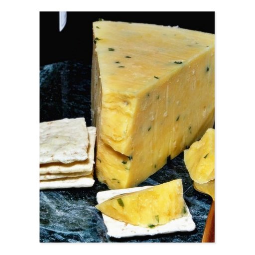 Cotswold Double Gloucester Cheese Postcard Zazzle