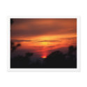 Cotswolds Sunset Postcard