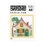Cottage 3 stamp