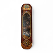 Cottage - Cranford, NJ - Autumn Cottage Skateboard Deck