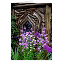 Cottage Garden Greeting Card