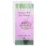 Cottage Pinks - Dianthus rack cards