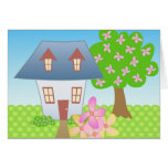 Cottage – Spring Greeting Card