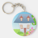 Cottage – Spring Keychain