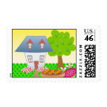 Cottage – Summer Postage Stamps