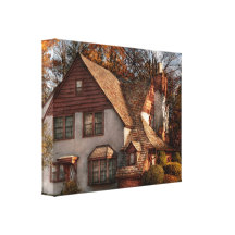 Cottage - Westfield, NJ - Family Cottage Gallery Wrapped Canvas