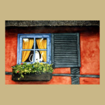 Cottage Window posters