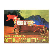 Cottin & Desgouttes ~ Vintage French Motor Car Ad Post Cards
