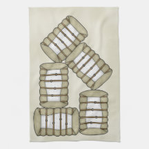 Cotton Bail Kitchen Towel